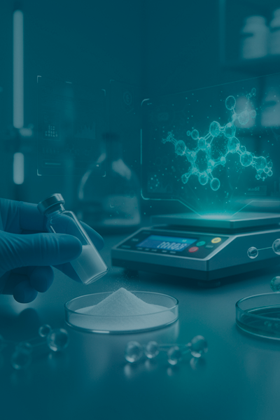 Matérias-primas selecionadas para produtos inovadores e seguros.